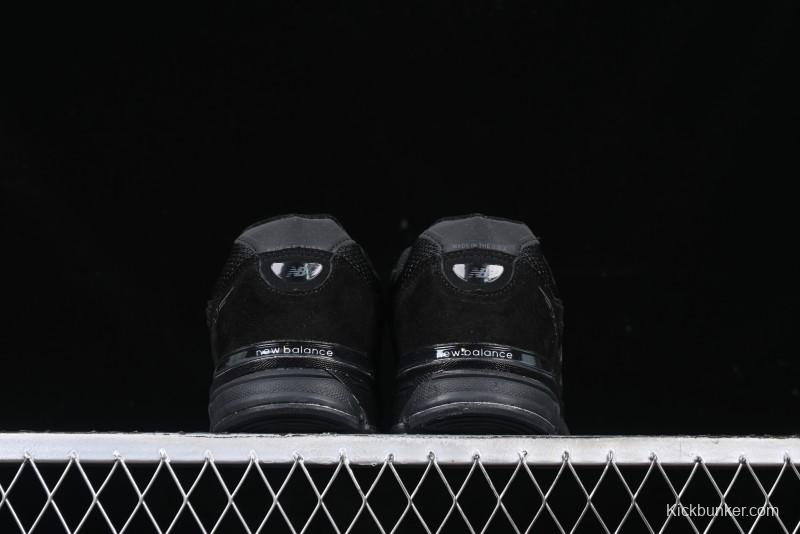 New Balance 990 Series Premium Retro Running Shoes with Carbon Midsole - M990BB4