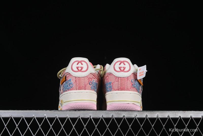 Nike Air Force 1 '07 Low Bugs Bunny Custom Casual Sneakers - BD7700-666
