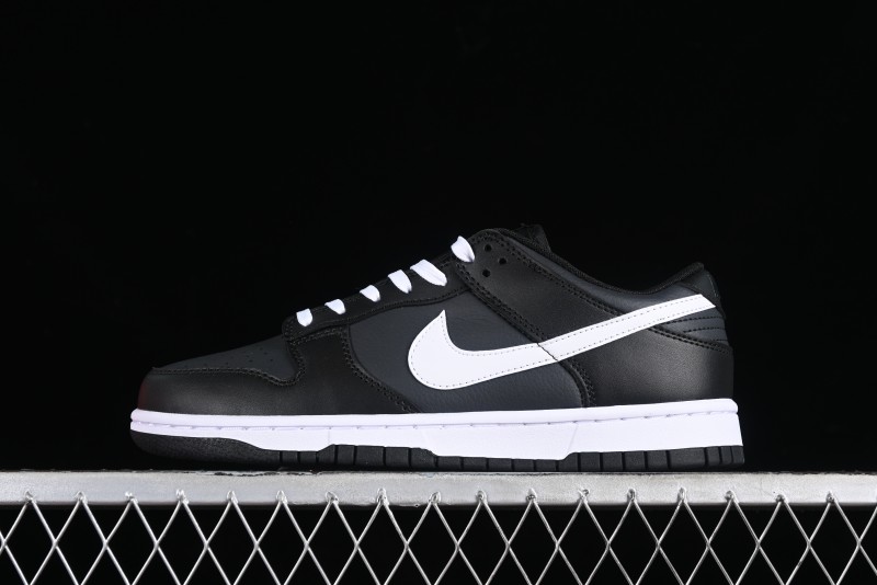 Nike Dunk Low Retro SB Skateboarding Shoes in Black & White - DJ6188-002