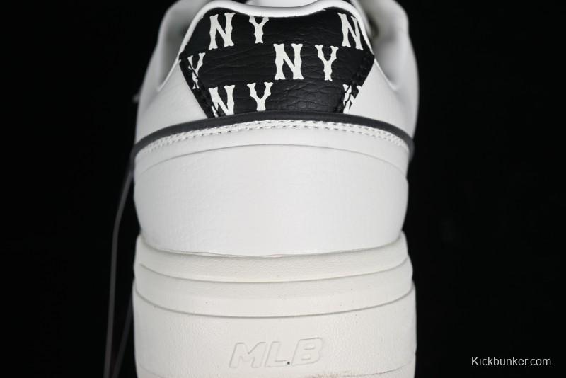 MLB Chunky Liner Basic New York Yankees Thick Sole Casual Sneakers with 6cm Height Increase - 3ASXCLR3N50WHS