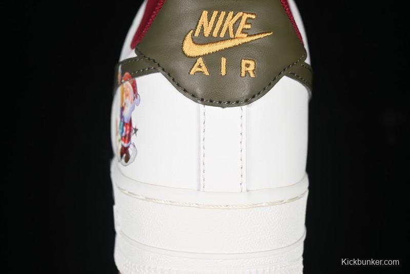 Nike Air Force 1 '07 Low Custom Christmas Party Casual Sneakers - DM0970-132