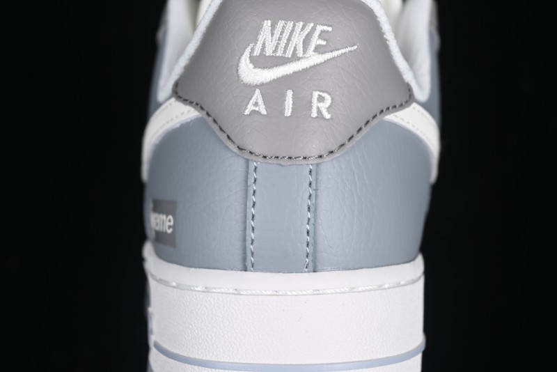 Nike Air Force 1 '07 Low Supreme Collaboration Polka Dot Swoosh Casual Sneakers - DM6688-023