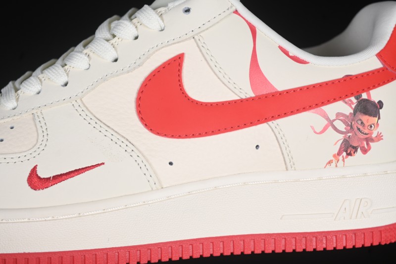 Nike Air Force 1 '07 Low Nezha Collaboration Demon Pill Low-Top Casual Sneakers - XZ6188-199