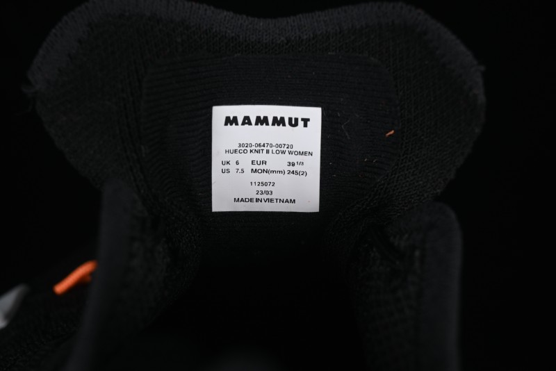 Mammut Hueco Knit II Low Hiking Shoes - Shock Absorption Slip-Resistant Durable for Trekking Mountaineering - 43102