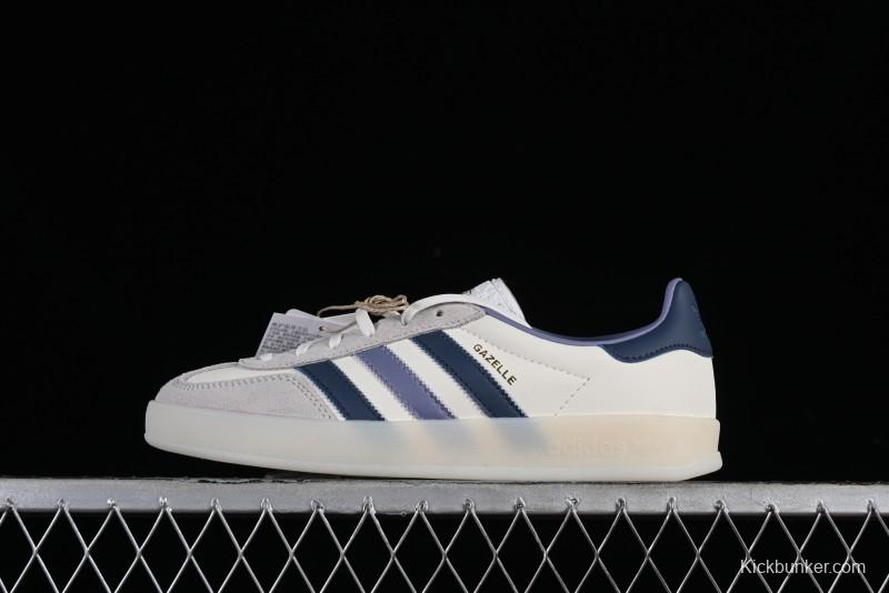 Adidas Originals Gazelle Indoor Retro Casual Anti-Slip Wear-Resistant Low-Top Sneakers - IG1643