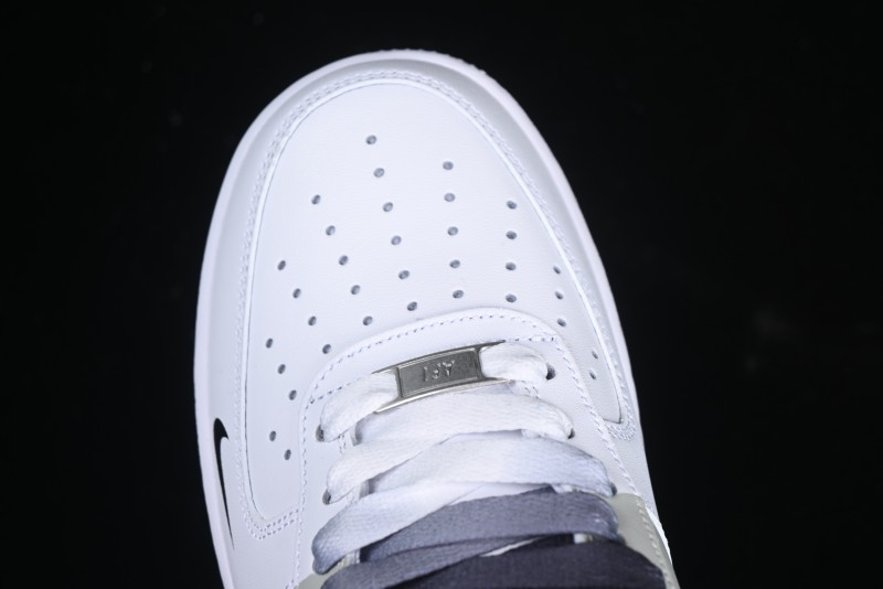Nike Air Force 1 '07 Low Hand-Painted Broken Hook Casual Sneakers - CV2288-011