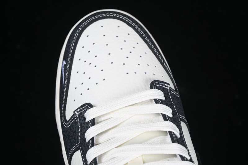 Nike SB Dunk Low Lightning Collaboration Black Swoosh Anniversary Custom Low-Top Skate Shoes - SF1029-401