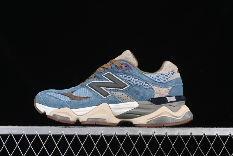 New Balance 9060 Retro Casual Running Sneakers with ABZORB Cushioning Technology - U9060BD1