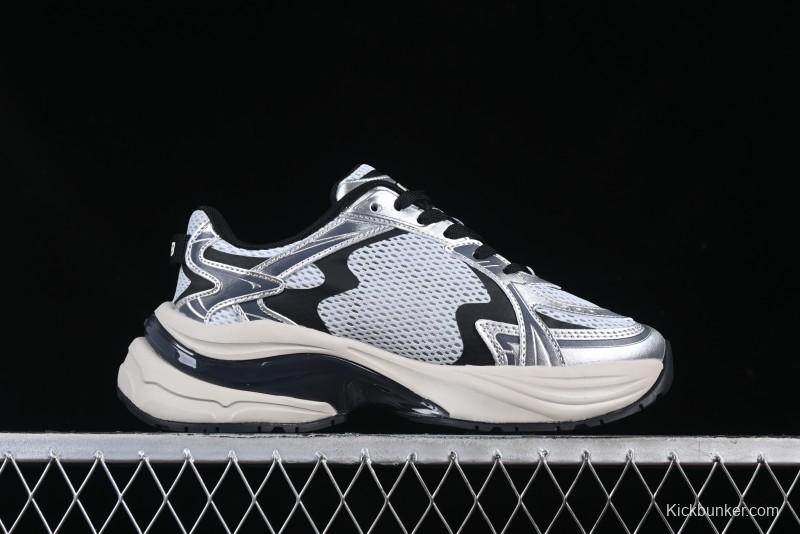 New York Yankees MLB Bigball Chunky Curve Thick-Sole Casual Running Shoes - 3ARNSPL4N50SIS