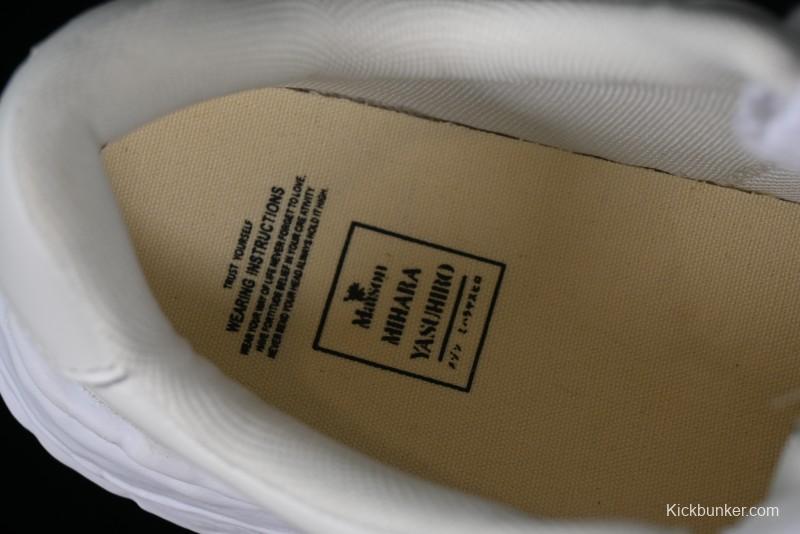 Wayne Original Sole Leather Low Sneaker with Deconstructed Ice Cream Sole - MMY