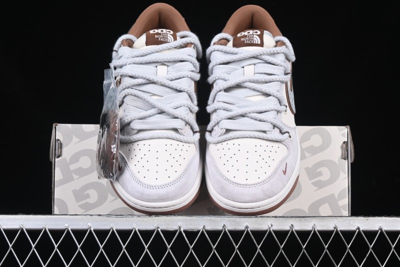 Nike SB Dunk Low The North Face x CDG Collaboration Anniversary Edition Custom Low-Top Casual Sneakers - XX3168-110