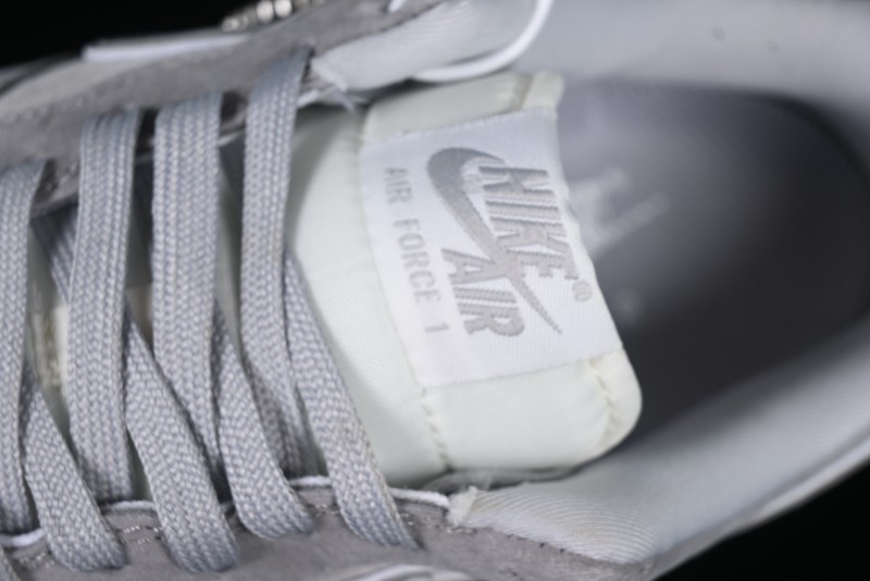 Nike Air Force 1 '07 Low Chrome Hearts Collaboration Silver Grey Low-Top Casual Sneakers - FZ0188-032