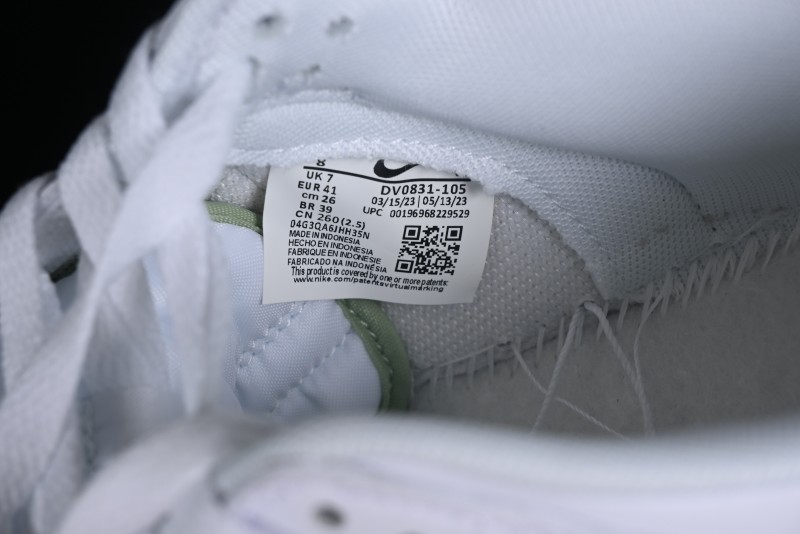 Nike SB Dunk Low Mint White Green Low-Top Casual Skateboarding Shoes - DV0831-105