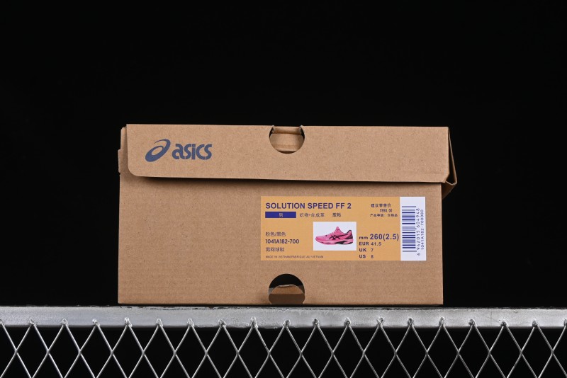 Asics Solution Speed FF 2 Retro Breathable Cushioned Casual Running Shoes - 1041A182-700