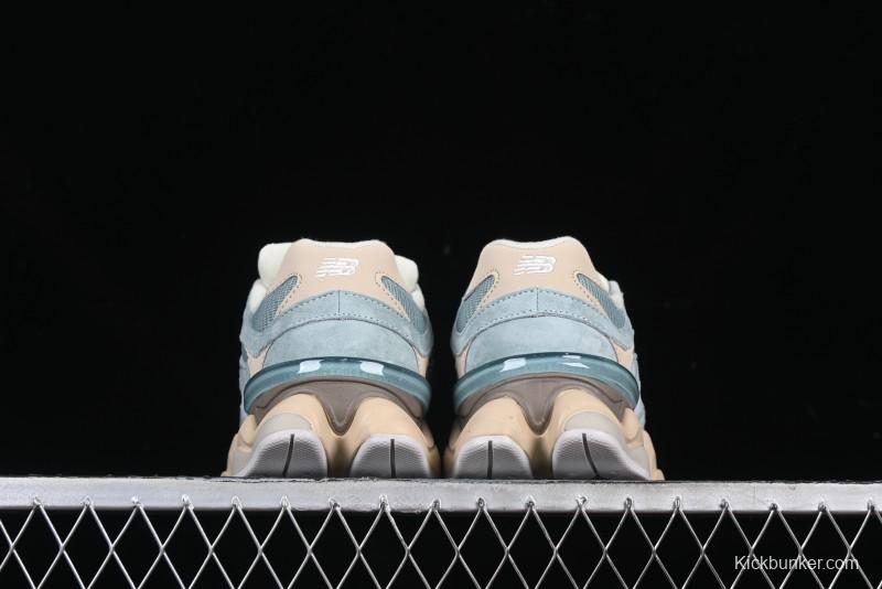 New Balance 9060 Retro Casual Running Sneakers with ABZORB Cushioning Technology - U9060FNB