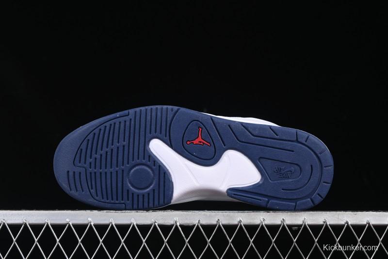 Nike Air Jordan Stadium 90 AJ Casual Sneakers with Midfoot Mesh Panels and Shark Tooth Design - HJ4406-100