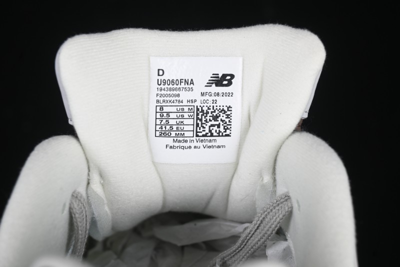 New Balance 9060 Retro Casual Running Shoes with ABZORB Cushioning Technology - U9060FNA