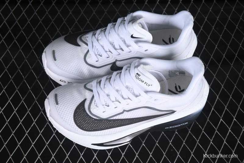 Nike Zoom Fly 6 Lightweight Responsive Running Shoes with React Foam and Carbon Fiber Plate - FN8454-100
