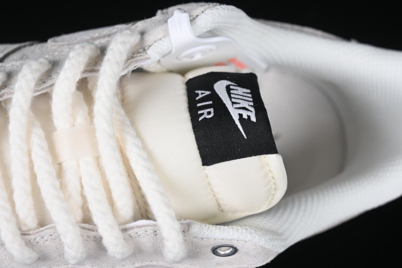 Nike Air Force 1 '07 Low Supreme Champion Collaboration Off-White Mini Swoosh Casual Sneakers - SJ6698-020