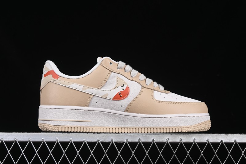 Nike Air Force 1 '07 Low The North Face Collaboration Casual Sneakers in Milk Tea - DM6688-048