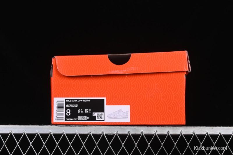 Nike SB Dunk Low The North Face Year of the Snake Light Grey Hook Anniversary Custom Low-Top Casual Skate Shoes - DM6868-007