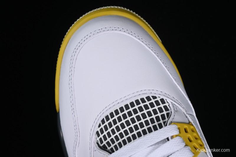 Nike Air Jordan 4 Retro Vivid Sulfur Basketball Shoes - AQ9129-101