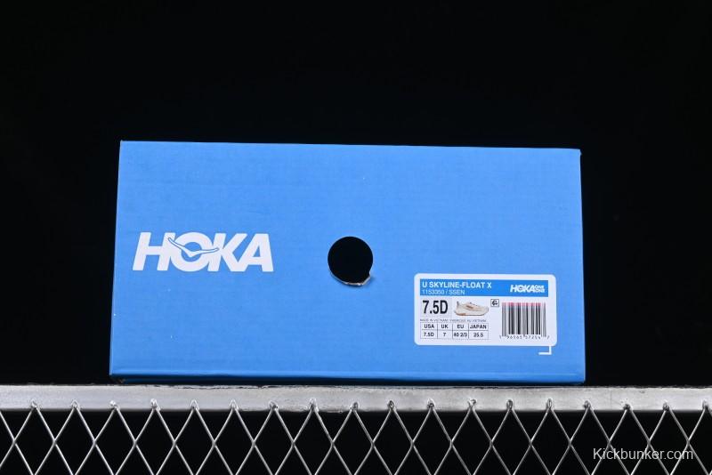 HOKA ONE ONE Skyline-Float X Dynamic Series Comfortable Cushioned Anti-Slip Low-Top Running Shoes - 1153350 SSEN