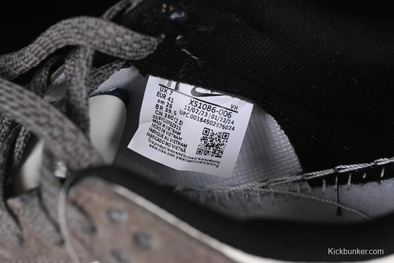 Nike SB Dunk Low The North Face Collaboration - Mysterious Grey Anniversary Edition Customized Low-Top Casual Skate Shoes - XS1086-006