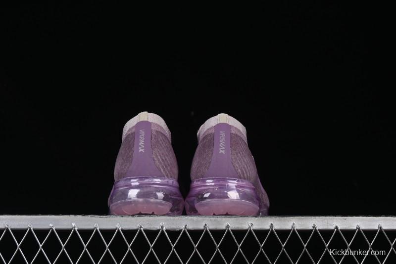 Nike Vapormax Flyknit Breathable Casual Running Shoes with Full-Length Air Cushion - 849557-500