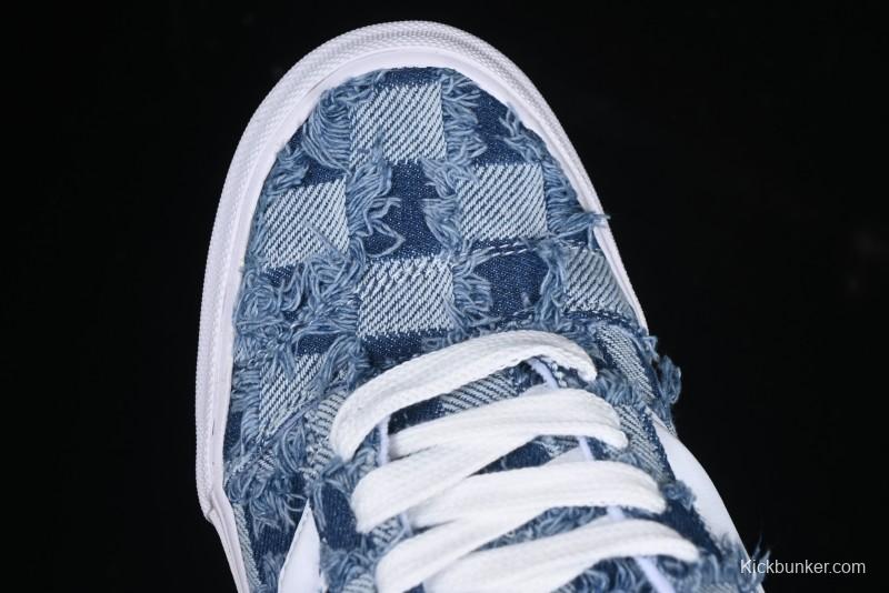 Vans Knu Skool Washed Tie-Dye Low-Top Casual Skate Shoes - VN000CS0239