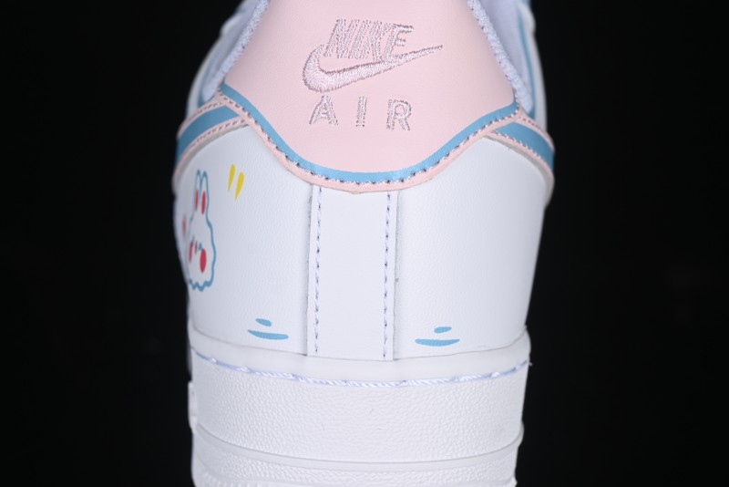 Nike Air Force 1 '07 Low Valentine's Day Limited Edition 2D Hand-Painted Graffiti Lollipop Casual Sneakers - TY0301-111