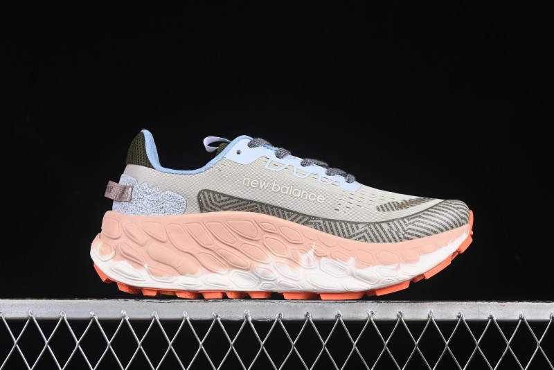New Balance Fresh Foam X More V3TDS Low-Top Running Shoes with Durable Slip-Resistant Outsole - MTMORUG3