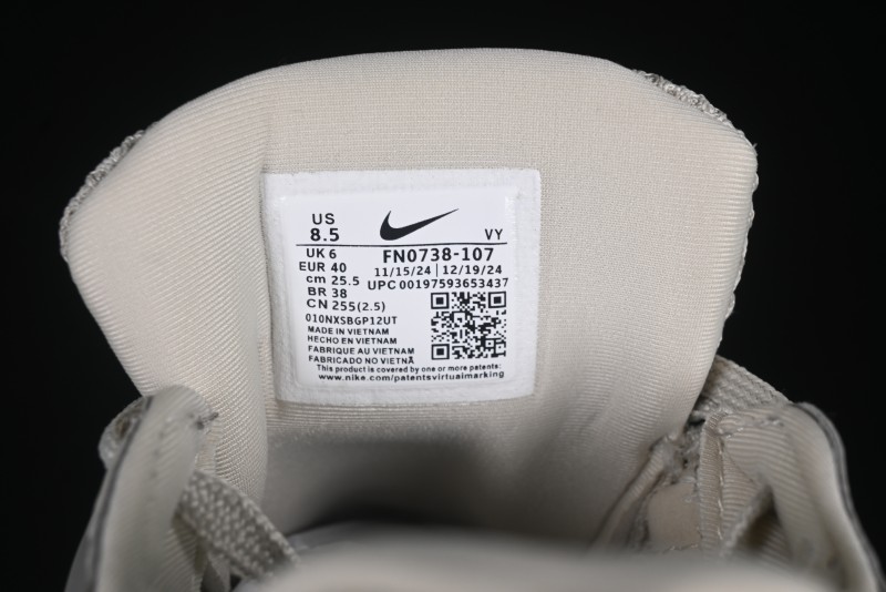 Nike Runtekk Run Retro Low-Top Running Shoes with Cushlon Midsole and Anti-Slip Design - FN0738-107