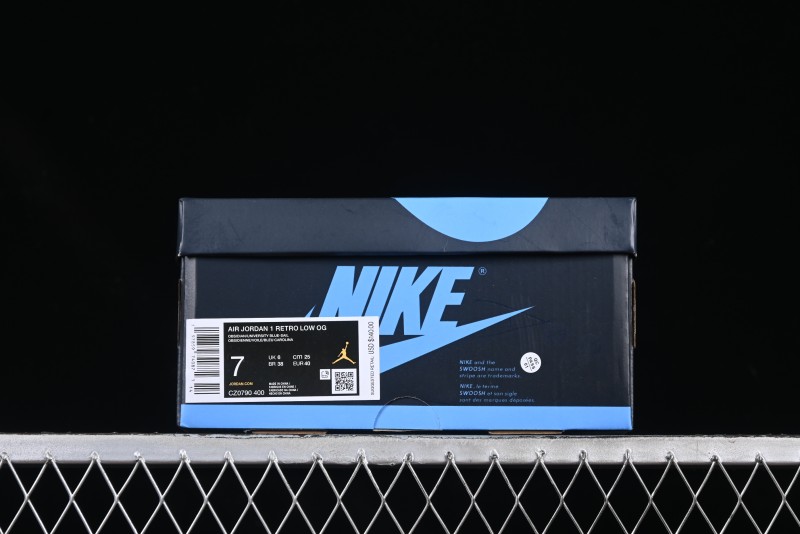 Nike Air Jordan 1 Low OG "Obsidian" Basketball Shoes - CZ0790-400