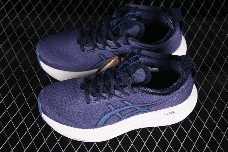 Asics Gel-Nimbus 27 Retro Breathable Casual Shoes Cushioned Men's Durable Running Shoes - 1011B956-500