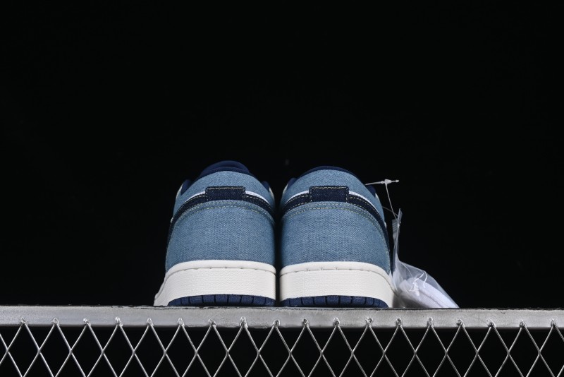 Nike Air Jordan 1 Low "Canadian Tuxedo" Basketball Shoes - IH0648-141
