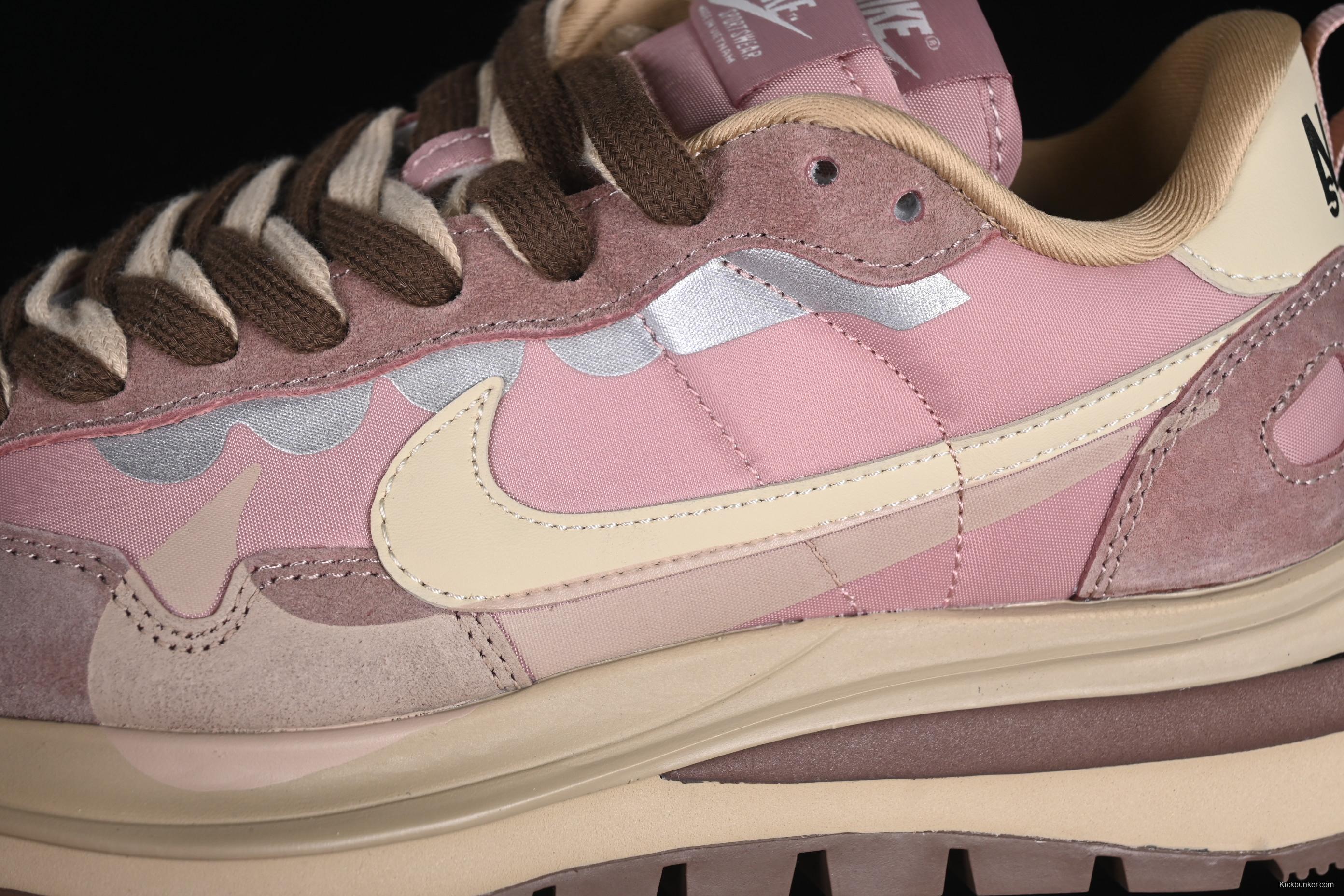 Nike x Sacai VaporWaffle "Pink/Sail" Women's Sneakers