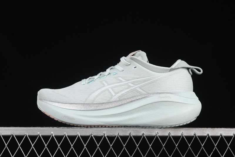 Asics Gel-Nimbus 27 Retro Breathable Casual Shoes with Cushioning for Men - 1011B958-300