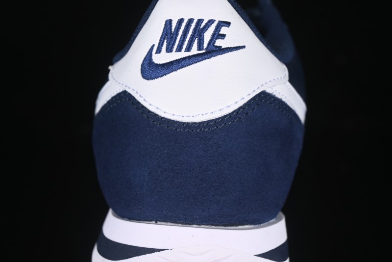 Nike Classic Cortez Leather Retro Running Shoes with Cushioned Sole - HF0263-400