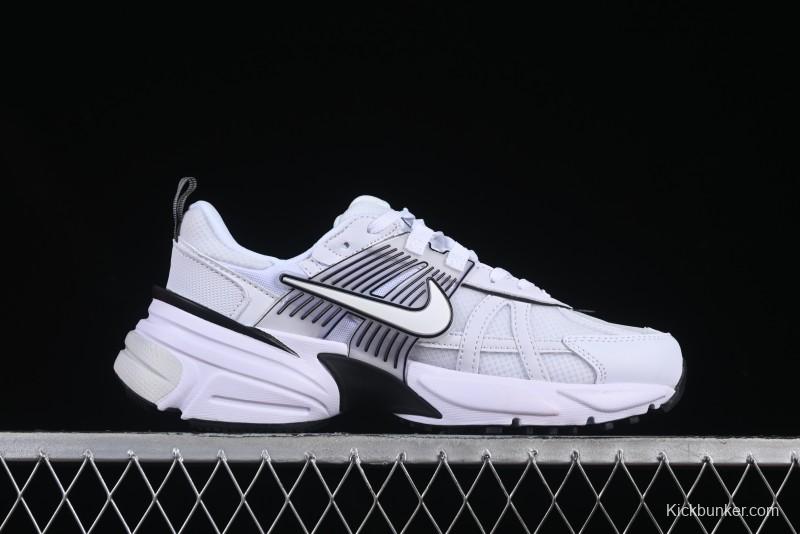 Nike Runtekk V2K Retro Low-Top Running Shoes with Cushlon Midsole and Anti-Slip Design - HF5342-100