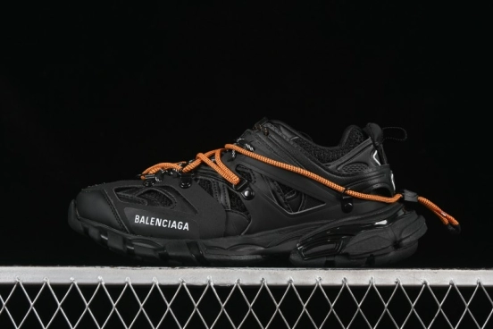 Balenciaga Track Sneaker Tess with Transparent Heel Strap - WTRHK1000