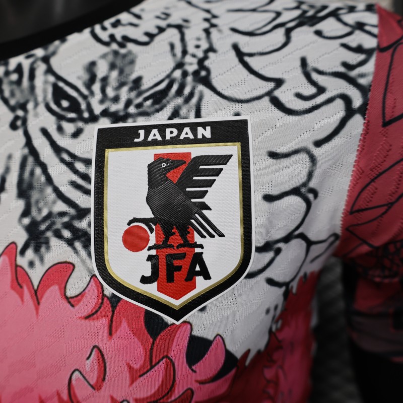 Player Version 2025 Japan White with Anime Character Pattern Jersey