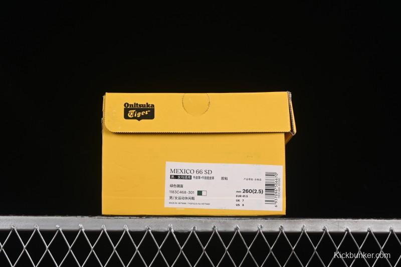 Onitsuka Tiger Mexico 66 SD Leather Low-Top Casual Running Shoes - 1183C468-301