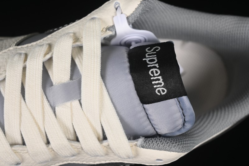 Nike Air Force 1 '07 Low Supreme Collaboration Beige Gray Building Blocks Casual Sneakers - XS1958-568