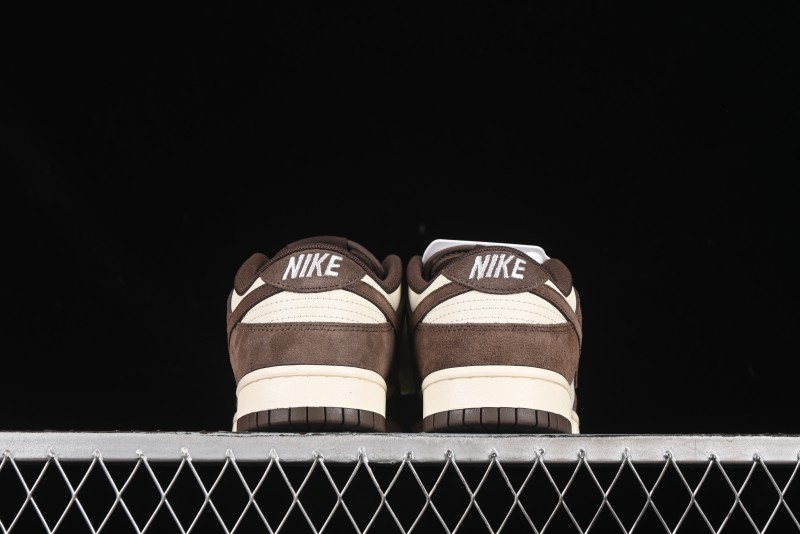 Nike SB Dunk Low White Mocha Low-Top Casual Skate Shoes - FQ8249-104
