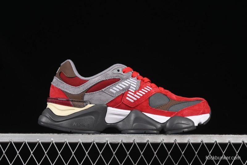 New Balance NB9060 Series Retro Casual Running Shoes with ABZORB Cushioning - U9060YZA