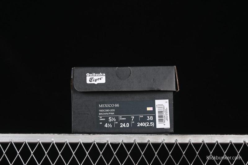 Onitsuka Tiger Mexico 66 Low-Top Leather Running Shoes - 1183C380-200