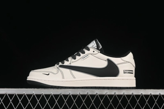 Nike Travis Scott x Fragment Design x Air Jordan 1 Low OG SP Casual Sneakers - DH0223-311