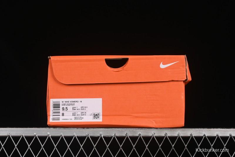 Nike Air Zoom Vomero 18 Lunar Retro Running Shoes with Full-Length Zoom Air Cushion - HM6804-105