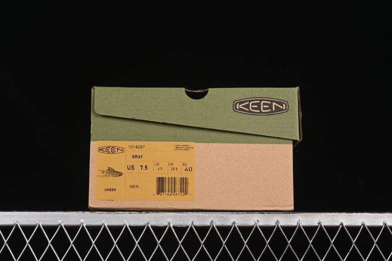 Keen Uneek Flat-M Woven Elastic Strap Outdoor Water Sports Sandals - 1014097